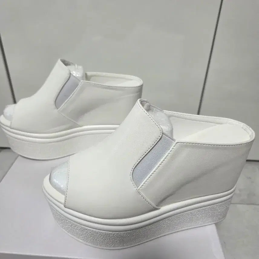 [BUNJANG] 12cm Platform Wedding Shoes (240mm) / 통굽 웨딩 슈즈12cm 240 (웨딩촬영 결혼식 키높이)