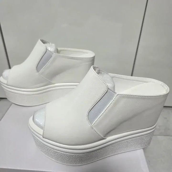 [BUNJANG] 12cm Platform Wedding Shoes (240mm) / 통굽 웨딩 슈즈12cm 240 (웨딩촬영 결혼식 키높이)