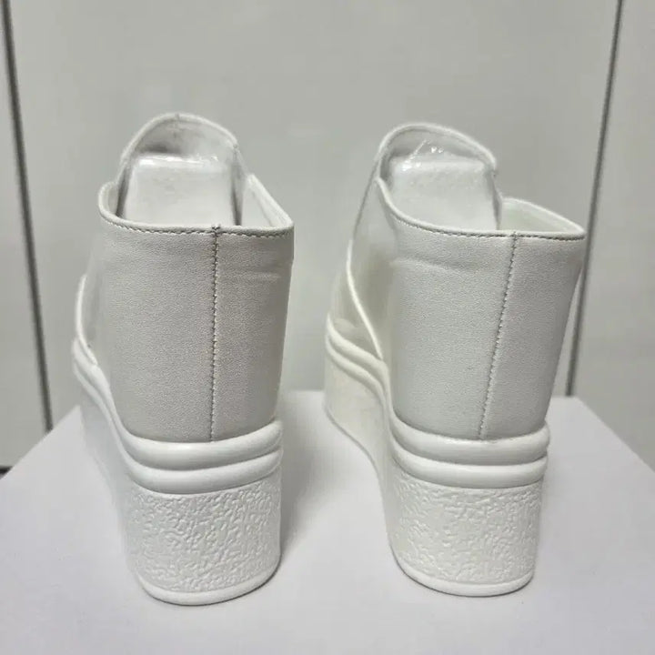 [BUNJANG] 12cm Platform Wedding Shoes (240mm) / 통굽 웨딩 슈즈12cm 240 (웨딩촬영 결혼식 키높이)