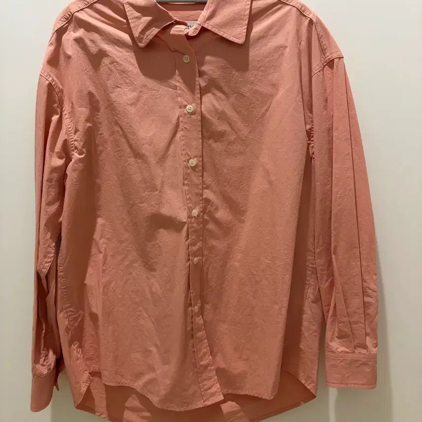[BUNJANG] Sienne Vintage Orange Shirt / 시엔느 sienne 빈티지 오렌지 컬러 셔츠