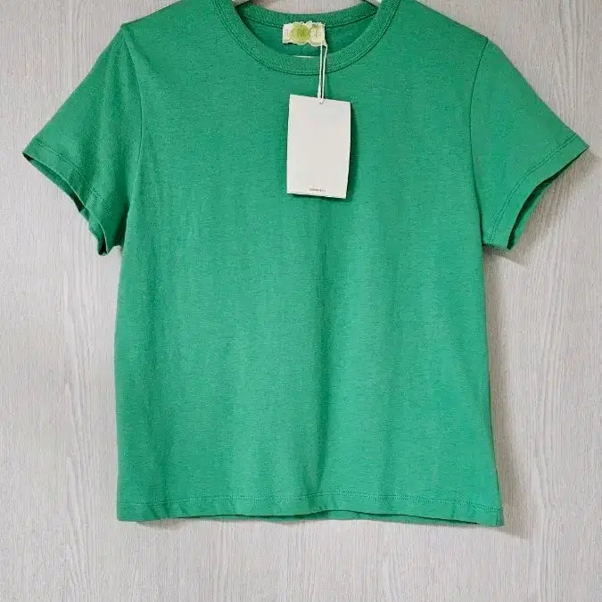 [BUNJANG] High Quality Cotton Short Sleeve T-Shirt / 고퀄 면반팔티 초록