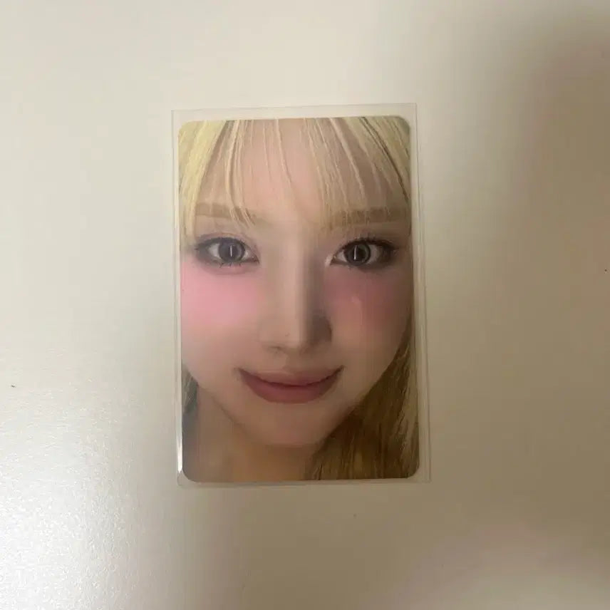[BUNJANG] NMIXX Jiwoo Close-up Photocard / 애플뮤직 엔믹스 지우 얼빡 포카