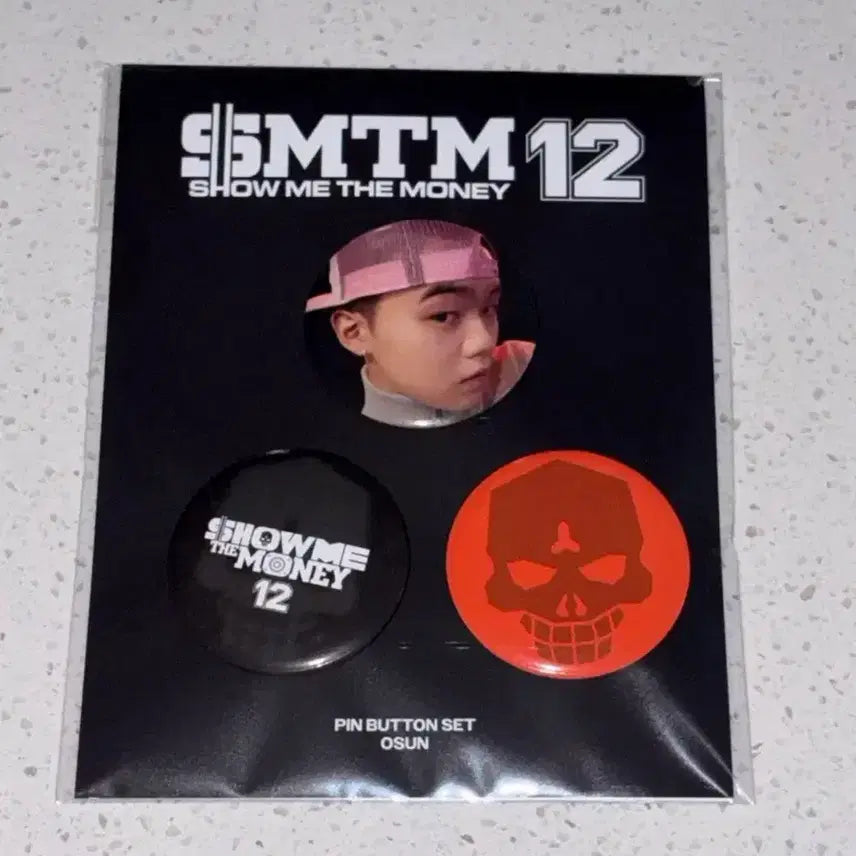 [BUNJANG] Show Me The Money 12 Oseon Pin Badge Set / 쇼미더머니12 오선 핀뱃지 세트