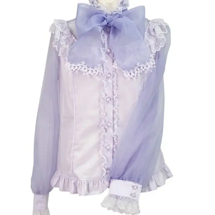 [BUNJANG] Angelic Pretty Daydream Blouse Lavender / 엔젤릭 프리티 데이드림 블라우스 라벤더