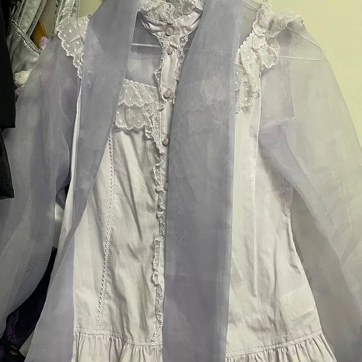 [BUNJANG] Angelic Pretty Daydream Blouse Lavender / 엔젤릭 프리티 데이드림 블라우스 라벤더
