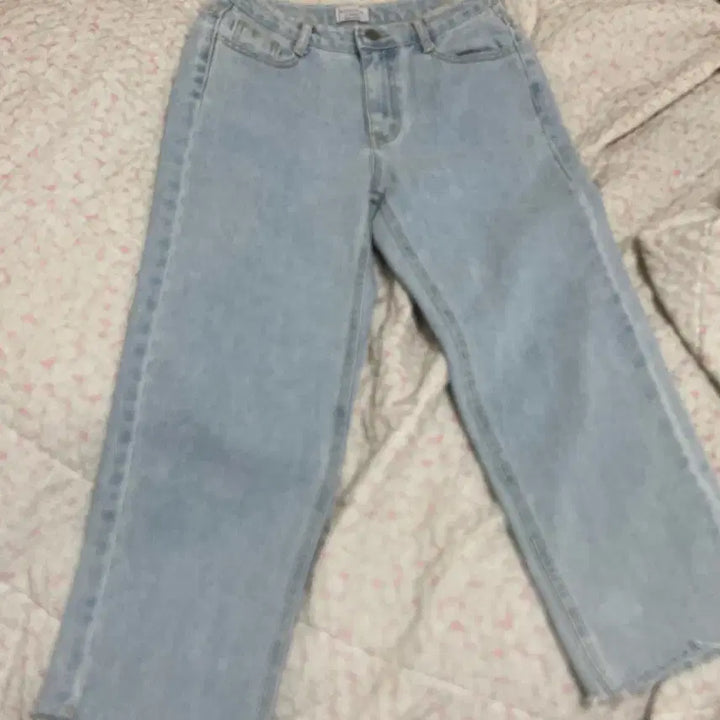 [BUNJANG] Shopperland Denim Jeans - Medium Size / 쇼퍼랜드 연청 청바지 M / 에이블리 지그재그 보세 중청 진청 데님 팬츠