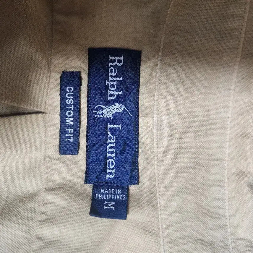 [BUNJANG] Polo Ralph Lauren Beige Shirt - Size M / 폴로랄프로렌  셔츠남방 M