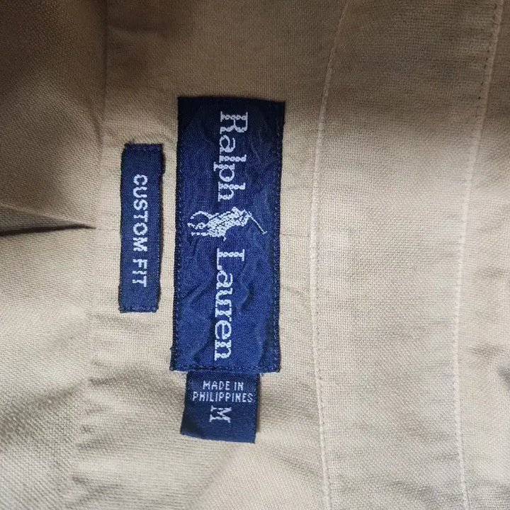 [BUNJANG] Polo Ralph Lauren Beige Shirt - Size M / 폴로랄프로렌  셔츠남방 M
