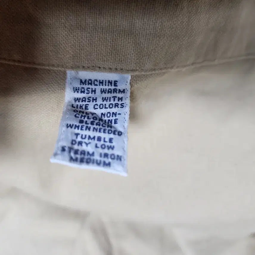 [BUNJANG] Polo Ralph Lauren Beige Shirt - Size M / 폴로랄프로렌  셔츠남방 M