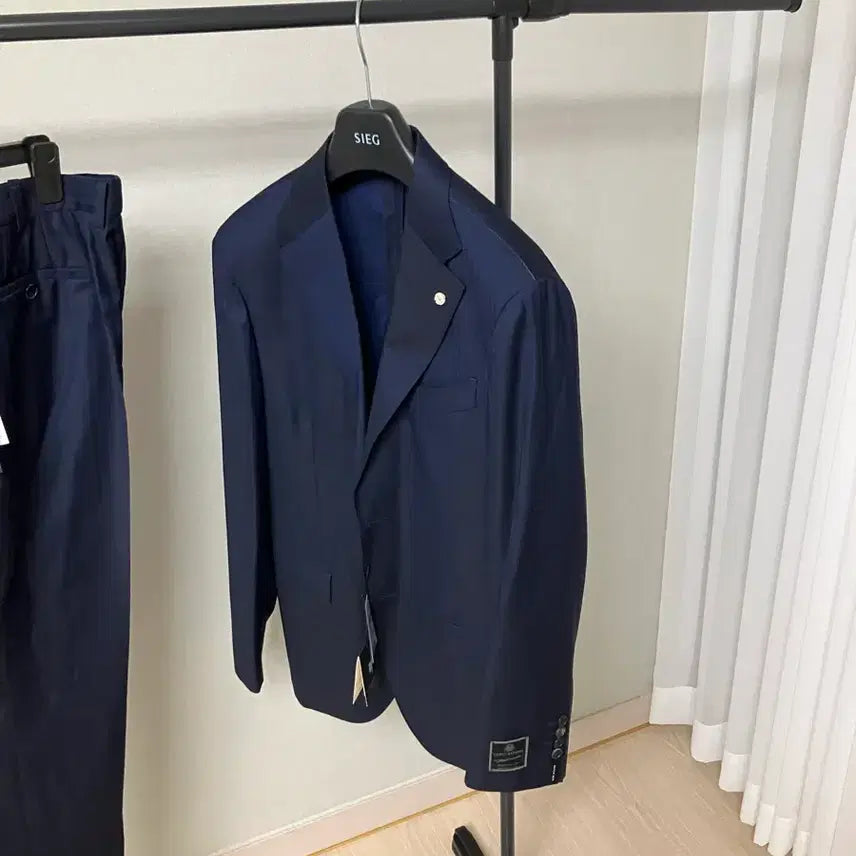 [BUNJANG] SIEG Keaton Carlor Babera Fabric Suit Set / 지이크 수트 (키톤 까를로바베라 원단 정장세트)