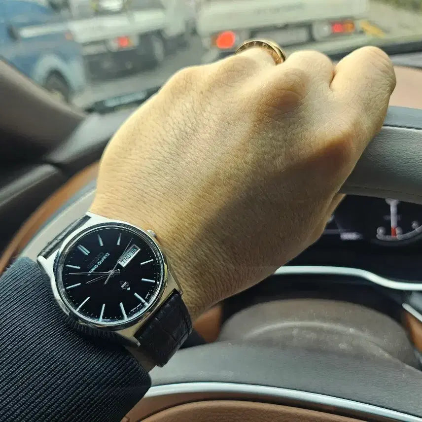 [BUNJANG] Seiko Grand Quartz Black Men&