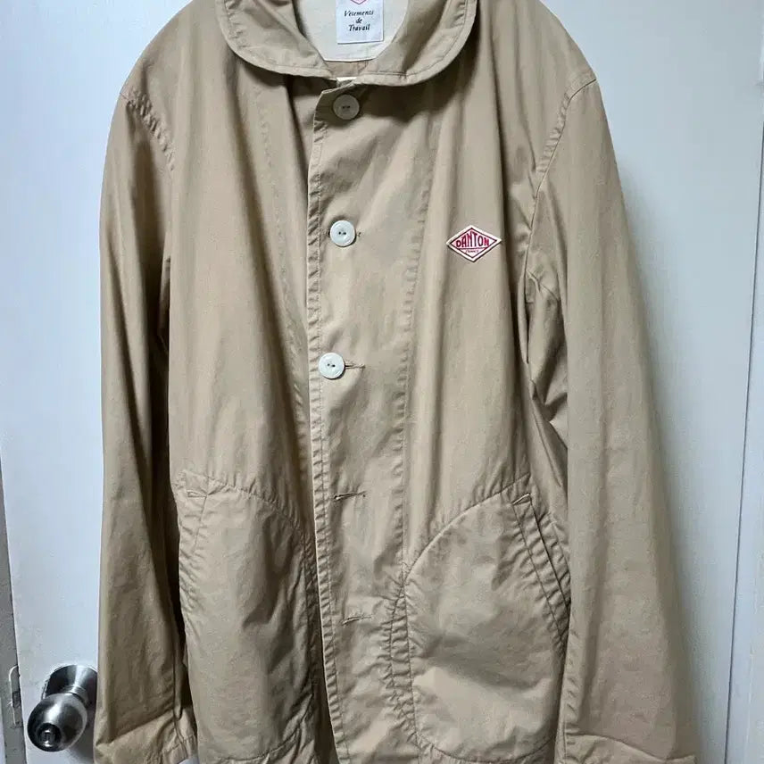 [BUNJANG] DANTON Round Jacket Beige Size 40 / 단톤 라운드 자켓 40