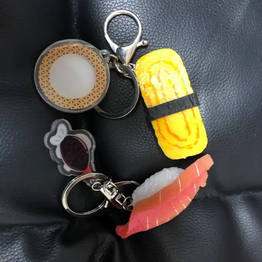 [BUNJANG] Sushi Charm Set Haribo Pouch Lucky Draw Item / 초밥 키링 하리보 파우치 뽑기템