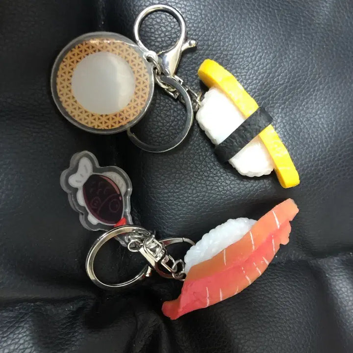 [BUNJANG] Sushi Charm Set Haribo Pouch Lucky Draw Item / 초밥 키링 하리보 파우치 뽑기템