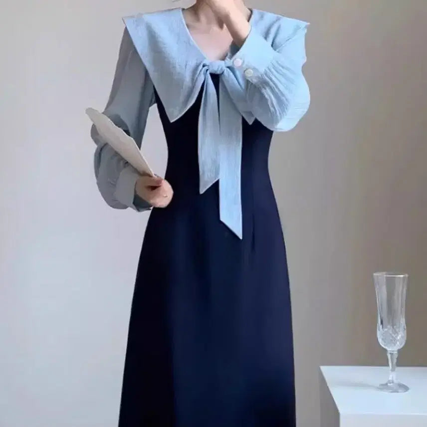 [BUNJANG] Romantic Slim Fit Dress - Size L / 로맨틱 슬림핏 원피스-L