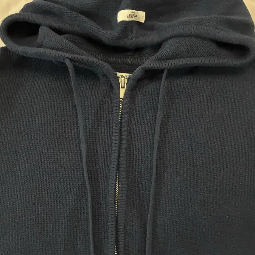 [BUNJANG] G CLASSIC KNIT ZIP UP (NAVY) / G CLASSIC KNIT ZIP UP (NAVY)