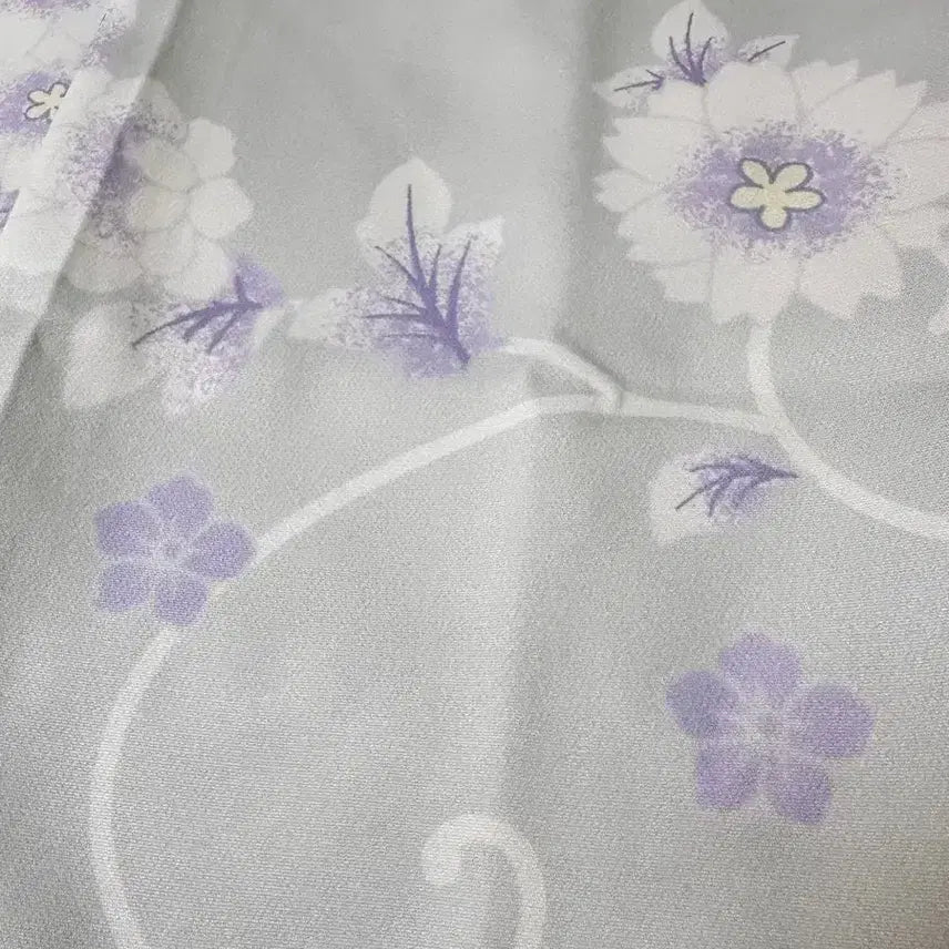 [BUNJANG] Light Blue Yukata Kimono Set Rental / (대여 일시중단/6월 오픈) 졸업사진 유카타 기모노 대여