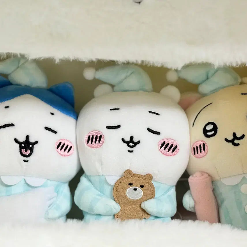 [SOLD OUT] 치이카와 파자마 S사이즈 인형 세트(하치와레, 우사기, 치이카와)
