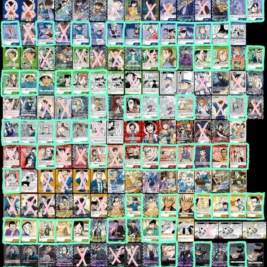 [BUNJANG] Detective Conan TCG Set 9 (Approx. 70 Cards) / 명탐정코난 TCG 9탄 70장