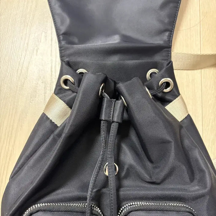 [BUNJANG] Minuit Minute Clo Backpack Black Mix / 미닛뮤트 클로백팩