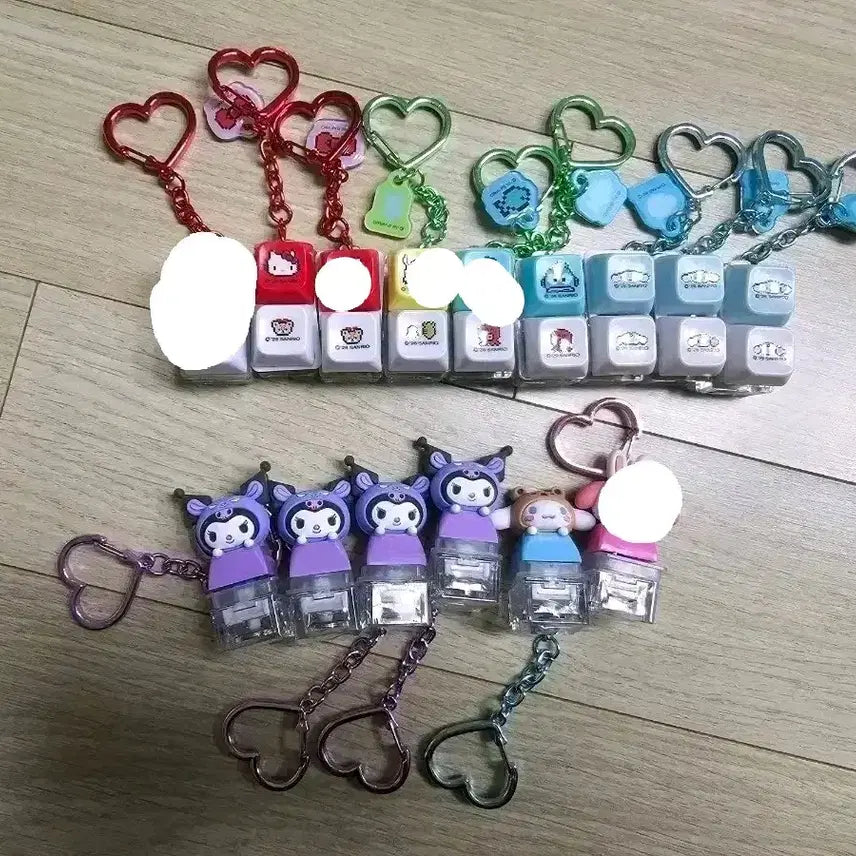 [BUNJANG] Sanrio Keycap Keyring / 산리오 키캡키링