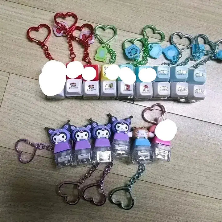 [BUNJANG] Sanrio Keycap Keyring / 산리오 키캡키링