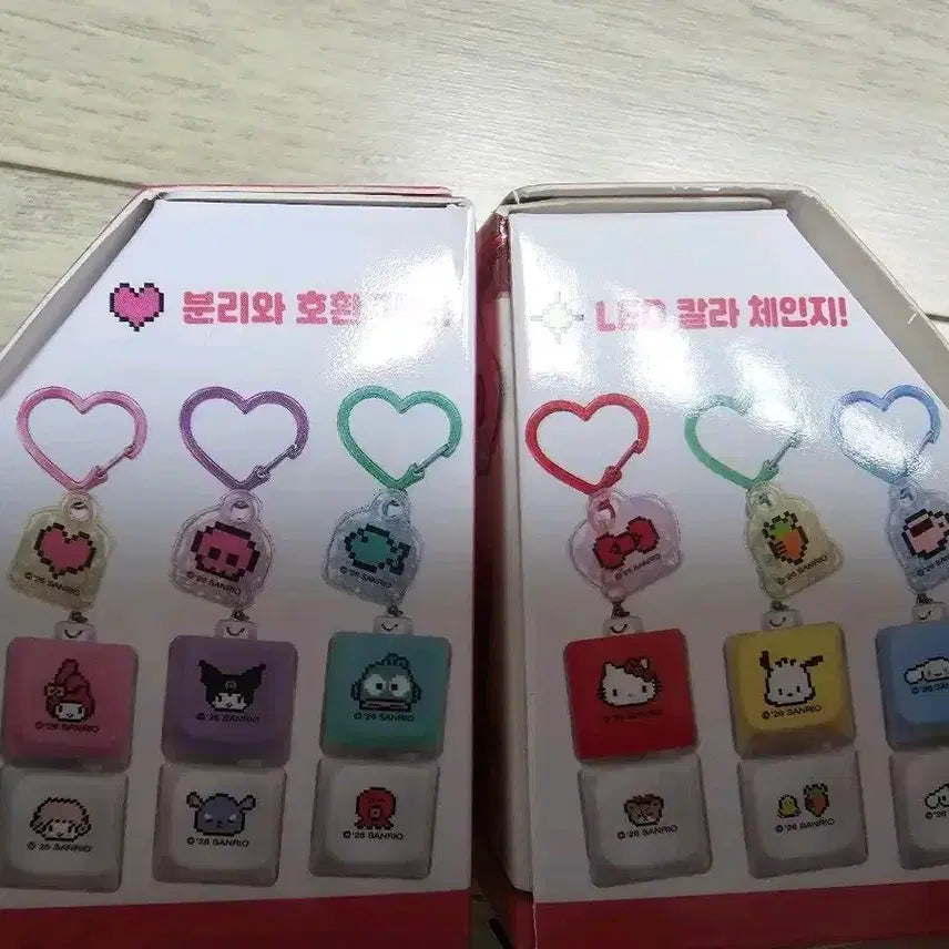 [BUNJANG] Sanrio Keycap Keyring / 산리오 키캡키링