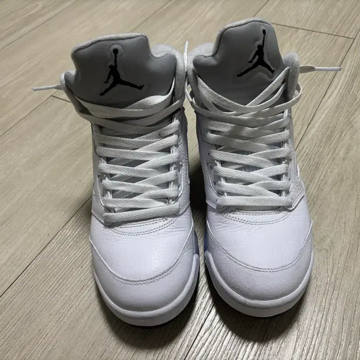 [BUNJANG] Air Jordan 5 Retro OG White Metallic / 에어 조던 5 레트로 OG 화이트 메탈릭