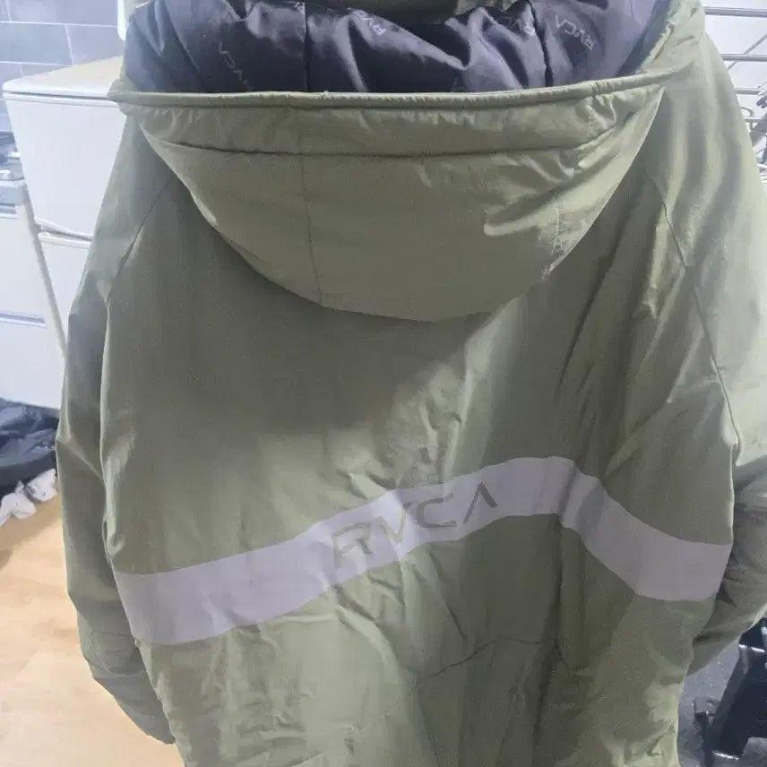 [BUNJANG] Recall Khaki Long Padding / Recall 카키 롱 패딩
