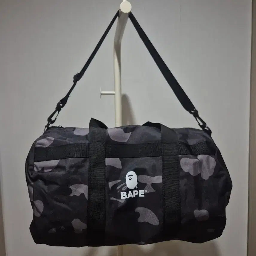 [BUNJANG] A Bathing Ape Black Duffle Bag / 베이프 블랙 더플백 새상품