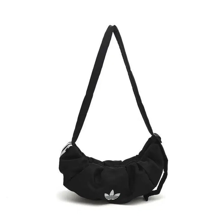 [BUNJANG] Adidas Croissant Shoulder Bag Black / 아디다스 크로와상 블랙 숄더백