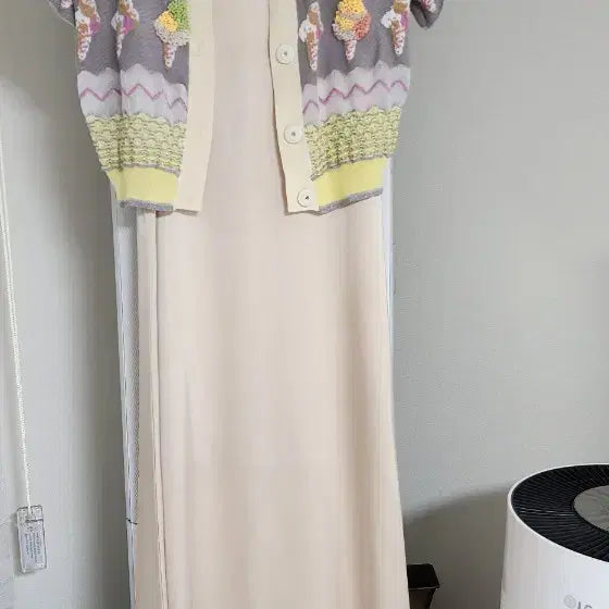 [BUNJANG] Light Fit Slip Long Dress - Elegant Beige Tone / 여리핏 슬립 롱 원피스 (고급 베이지톤 / 실루엣 예쁨)
