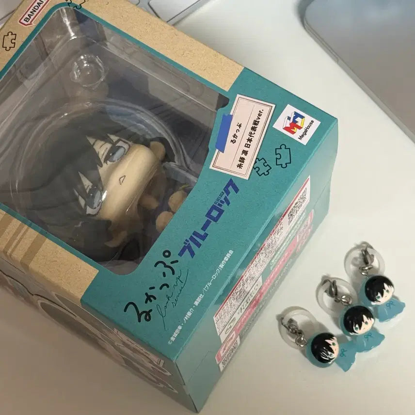 [BUNJANG] Blue Lock Rin Itoshi Look Up &amp; Mejilushi Bundle Set / 블루록 이토시린 룩업 + 메지루시 3개 일괄