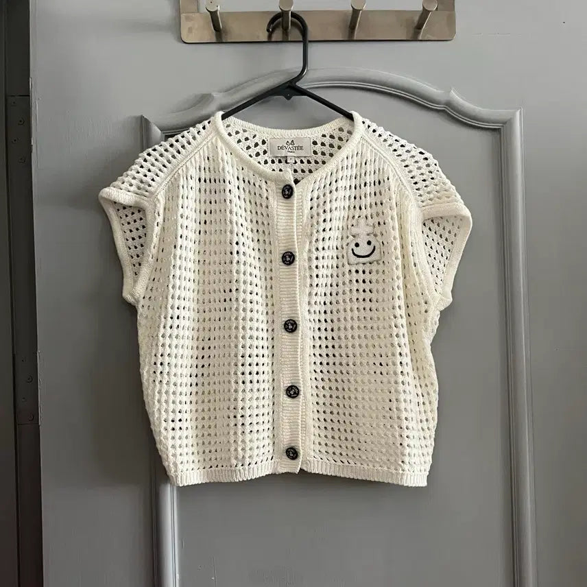 [BUNJANG] Devastée 24SS Knit Cardigan Ivory Free Size / 24ss 한섬 데바스테 니트 가디건 f사이즈