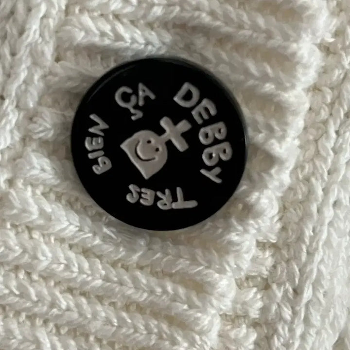 [BUNJANG] Devastée 24SS Knit Cardigan Ivory Free Size / 24ss 한섬 데바스테 니트 가디건 f사이즈