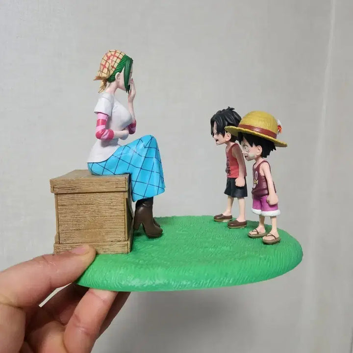 [SOLD OUT] 원피스 마키노 루피 에이스 피규어