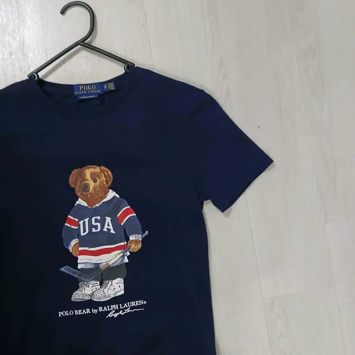 [BUNJANG] Polo Ralph Lauren Polo Bear T-Shirt Navy Size 55 / 폴로 랄프로렌 베어 반팔티셔츠 55