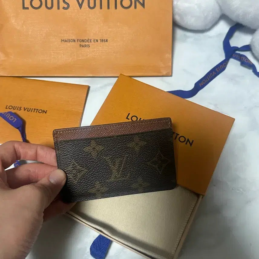 [BUNJANG] Louis Vuitton Monogram Card Holder / (풀구성) 루이비통 모노그램 카드지갑