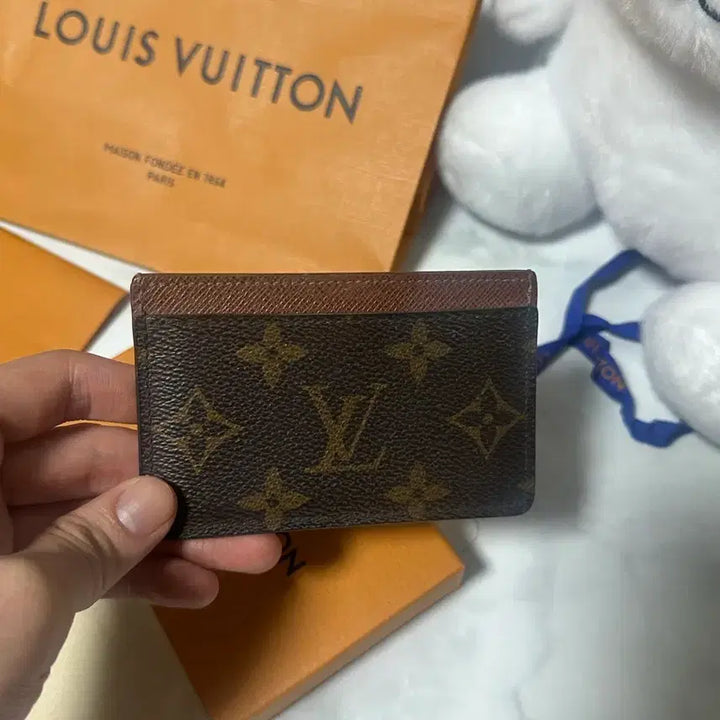 [BUNJANG] Louis Vuitton Monogram Card Holder / (풀구성) 루이비통 모노그램 카드지갑