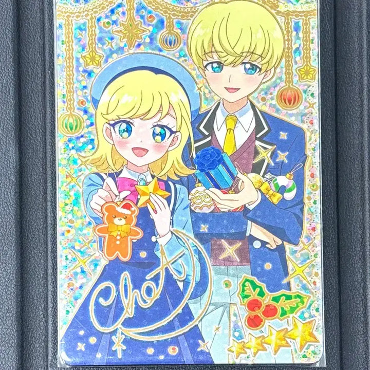 [BUNJANG] I-LAND CHOA Signed Special Christmas White 4-Star Card Set 5 / 비밀의 아이프리 초아 사인 스폐셜 크리스마스 화이트 4성 카드 5탄 한판
