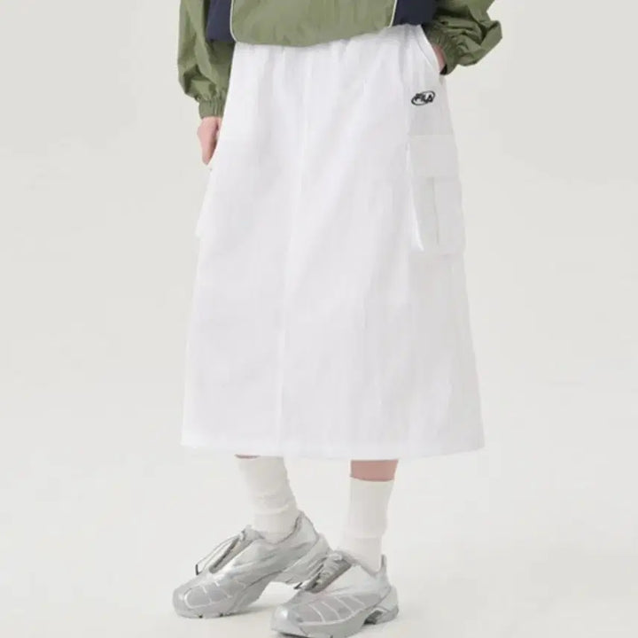 [BUNJANG] Fila (FILA) Wrinkled Skirt - Size M / [새제품]필라(휠라)/바스락치마-80 M사이즈