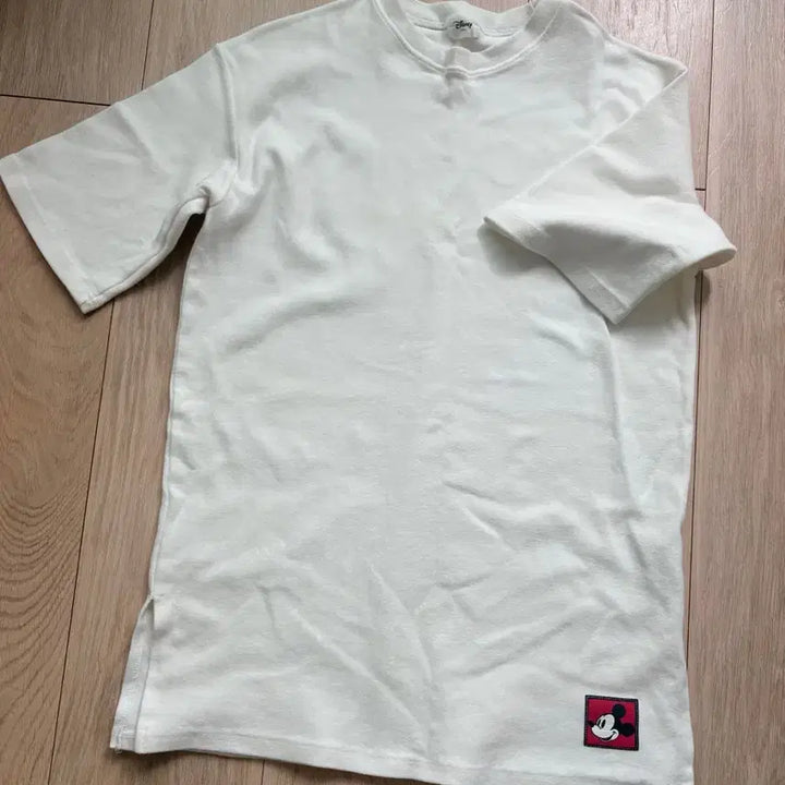 [BUNJANG] Disney Mickey Mouse Short Sleeve T-Shirt White / 디즈니 미키마우스 반팔티