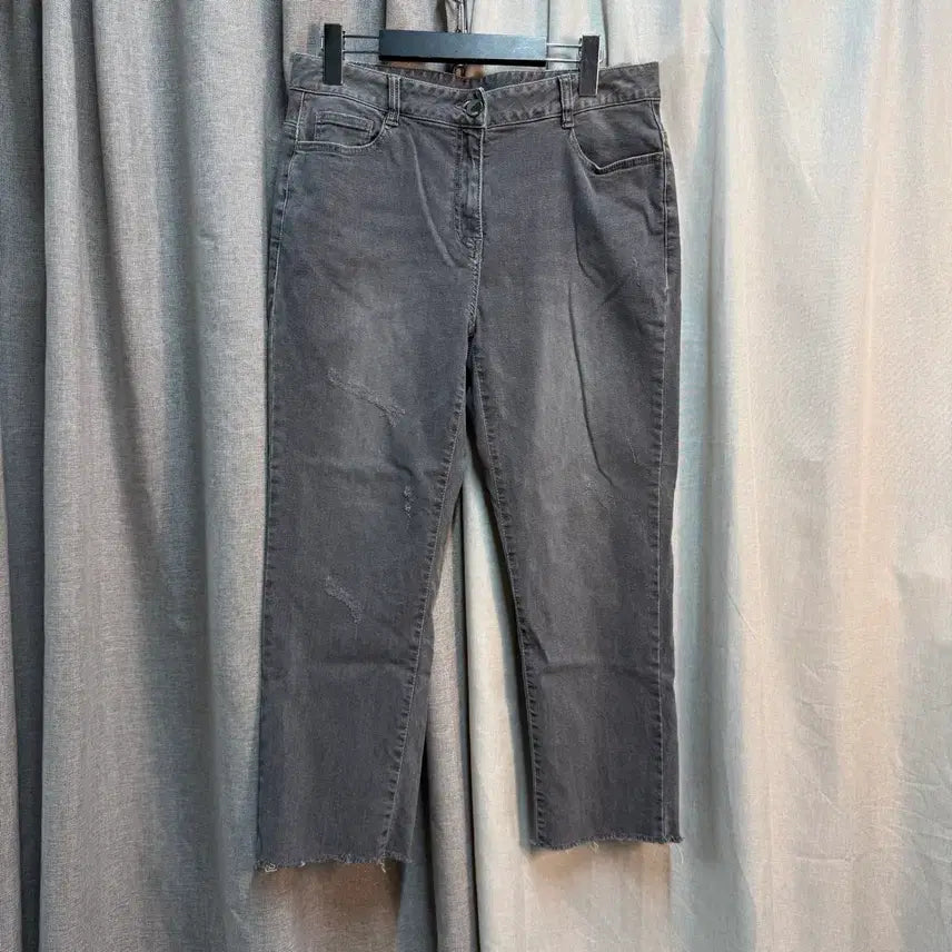 [BUNJANG] KUHO Washed Grey Denim Pants / [70] 구호(KUHO) 워싱 그레이 데님 팬츠 청바지