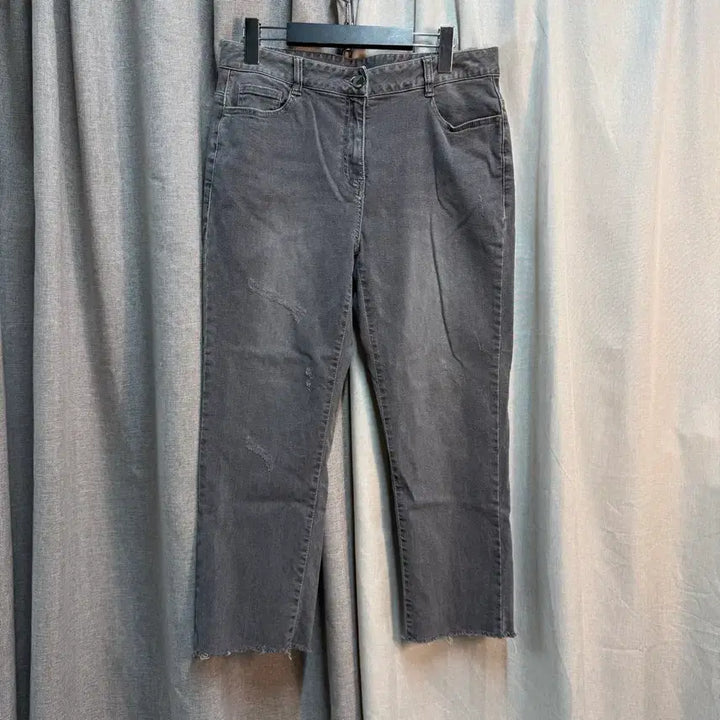 [BUNJANG] KUHO Washed Grey Denim Pants / [70] 구호(KUHO) 워싱 그레이 데님 팬츠 청바지