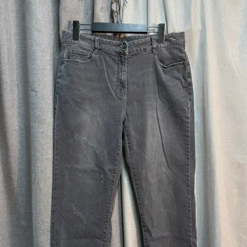 [BUNJANG] KUHO Washed Grey Denim Pants / [70] 구호(KUHO) 워싱 그레이 데님 팬츠 청바지