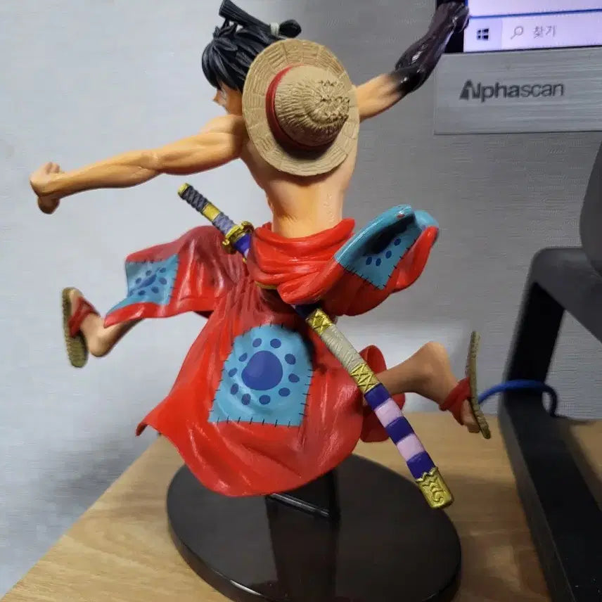 [BUNJANG] One Piece Battle Record Wano Country Luffy Taro Figure / 원피스) 배틀레코드 와노쿠니 루피타로 피규어
