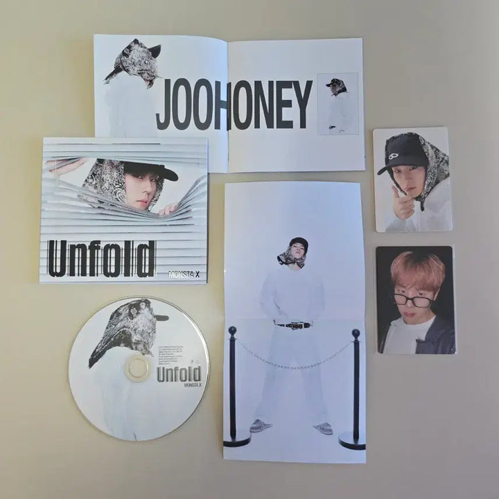 [BUNJANG] Monsta X Unfold Jooheon Album + Nerd Photocard / 몬스타엑스 언폴드 unfold 주헌 앨범 + 너드 포카