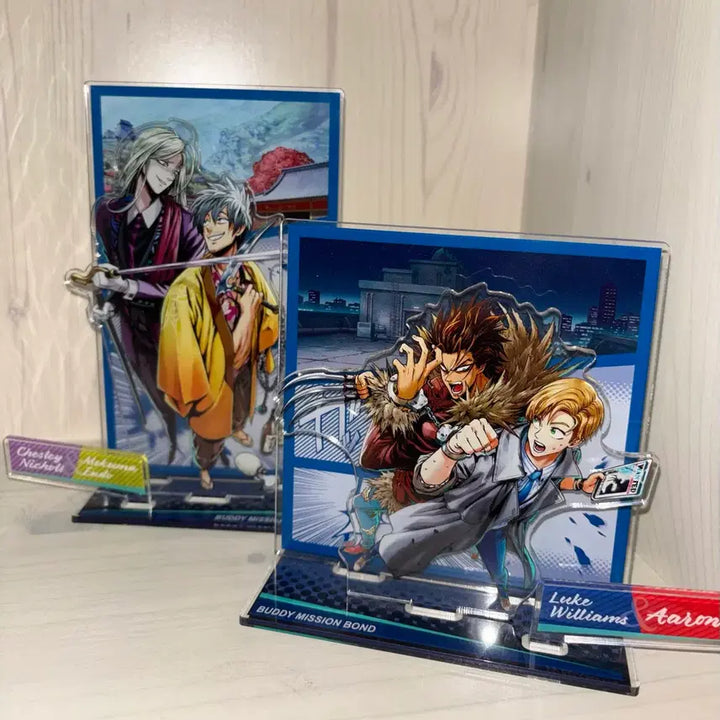 [BUNJANG] Nintendo Switch Buddy Mission Bond Acrylic Stand Set / 닌텐도 스위치 버디미션본드 아크릴 스탠드 세트
