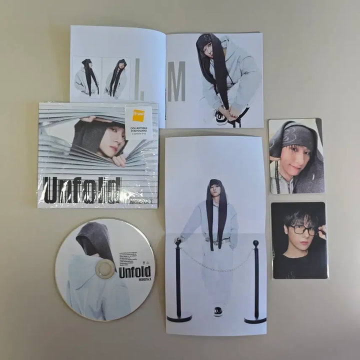 [BUNJANG] Monsta X Unfold Changkyun Album + Nerd Photocard / 몬스타엑스 언폴드 unfold 창균 앨범 + 너드 포카