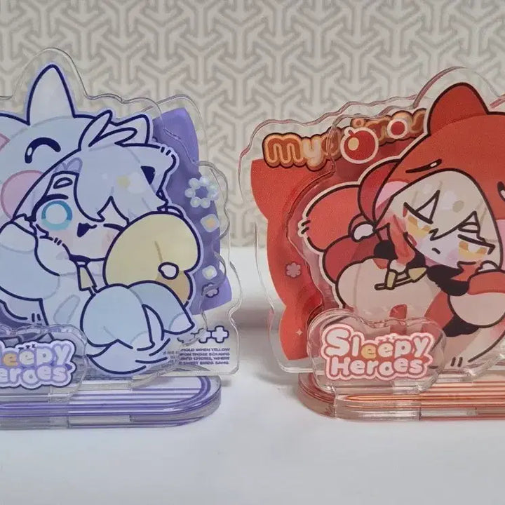 [BUNJANG] Honkai: Star Rail Himeko My Day Acrylic Stand &amp; Badge Bundle Set / 붕괴 스타레일 파이논 마이데이